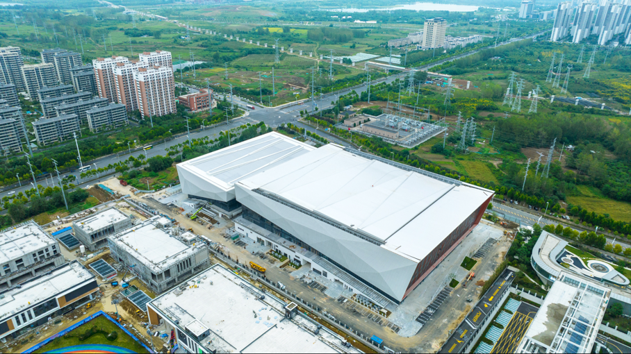 岳阳百万方奥体的“含绿量”太足了！还能让废水落地成“宝”！